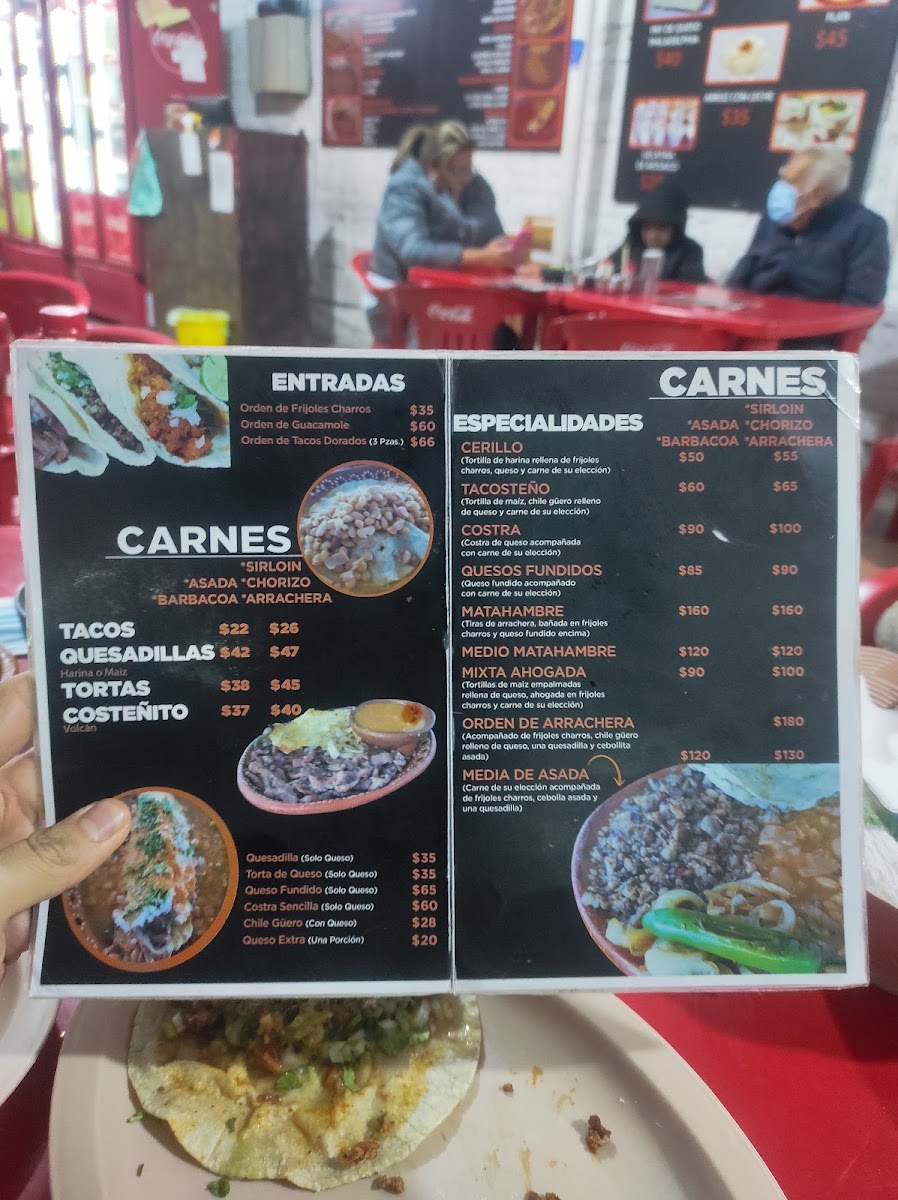 Taqueria Los Costeños 1 Menu - Image 1