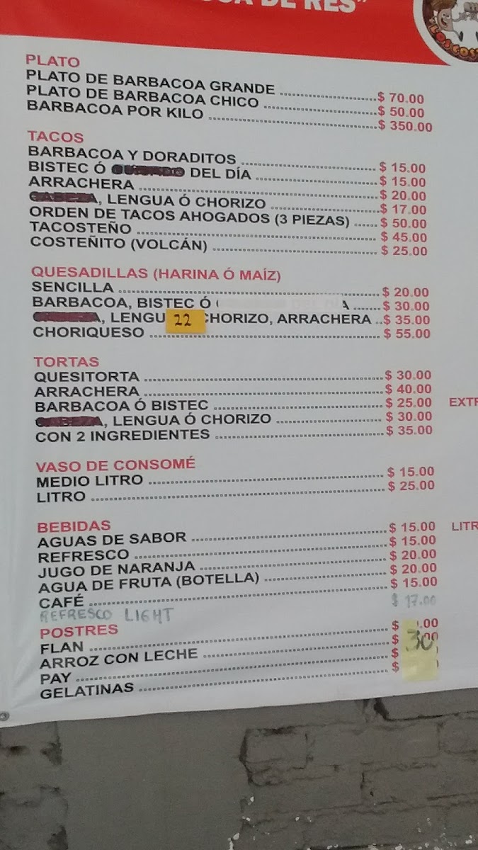 Taqueria Los Costeños 1 Menu - Image 4